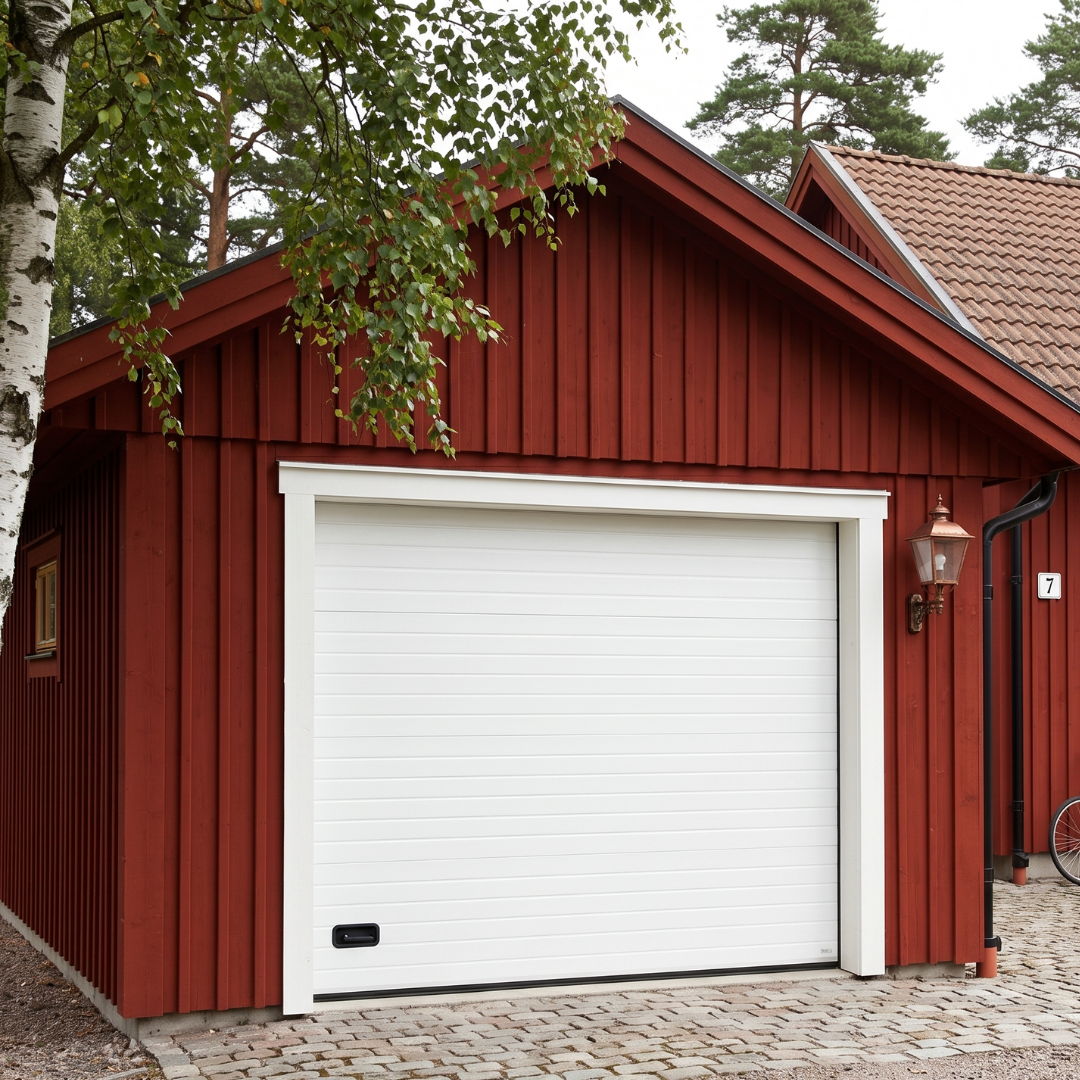 Kindu Garageport RF 80 Vit